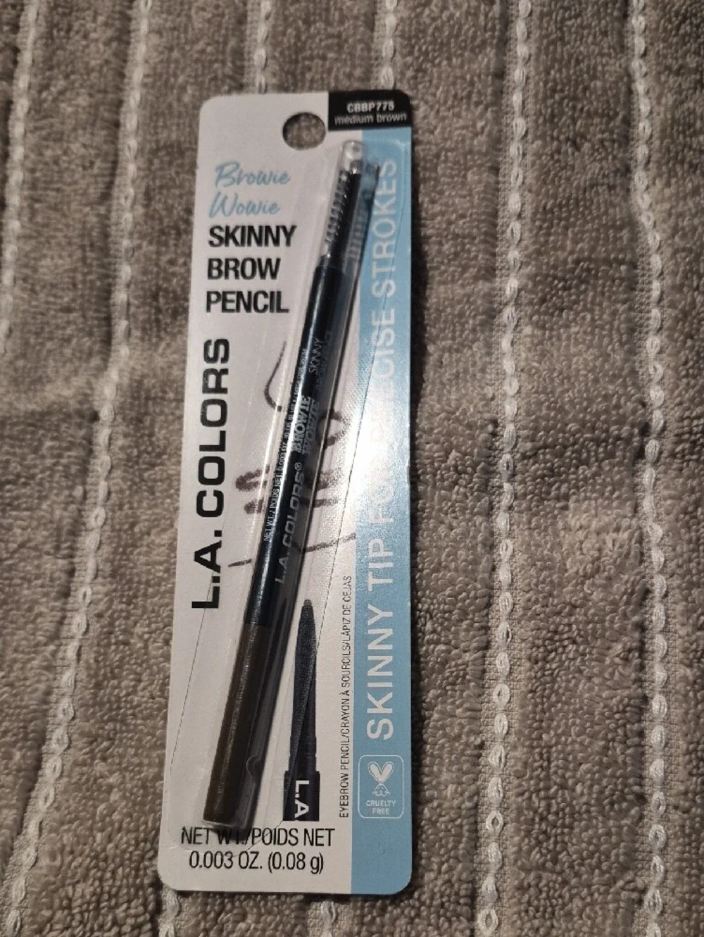 LA Colors Deluxe Eyeliner/Brow Pencil & Skinny Brow Pencil Brown